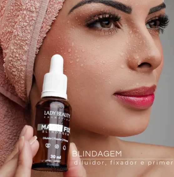BLINDAGEM - DILUIDOR, FIXADOR E PRIMER - LADY BEAUTY - Imagem 4